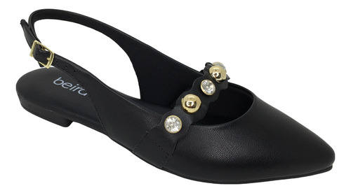 Sapatilha Mule Beira Rio Aberta Elegante ...