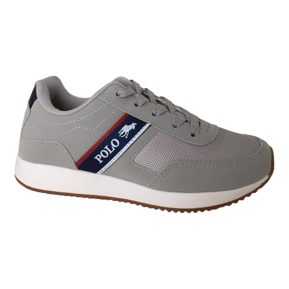 Tênis Masculino Casual Confortável Polo O...