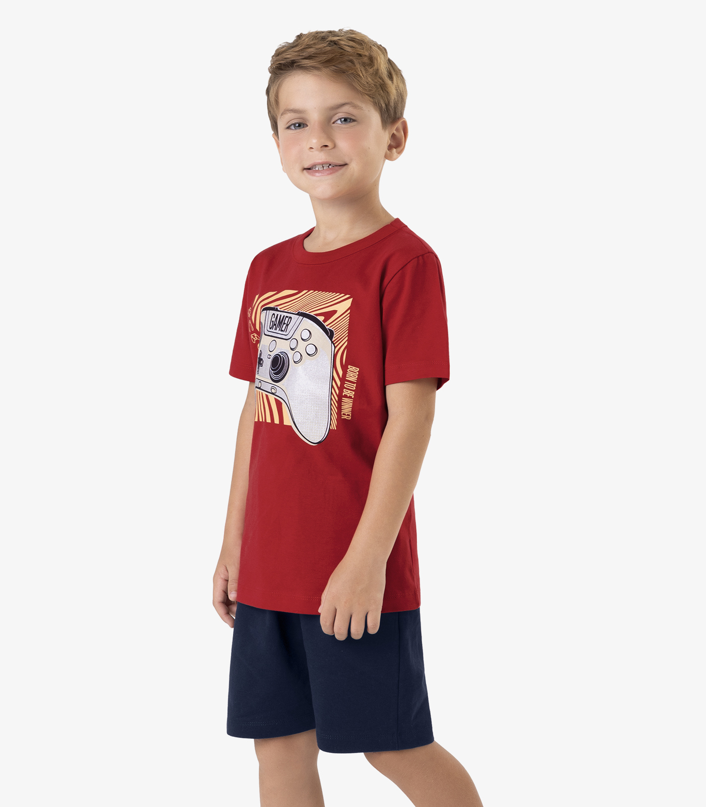 Conjunto Rovikids Masc Juvenil Camiseta  ...