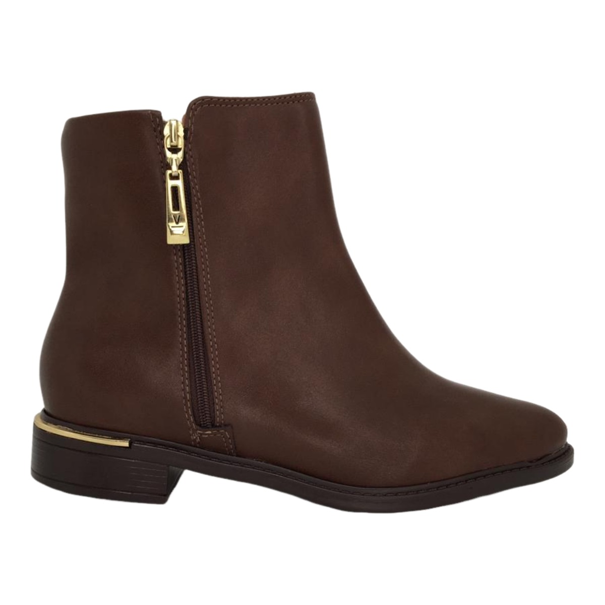 Bota Feminina Vizzano Cano Baixo Salto B ...