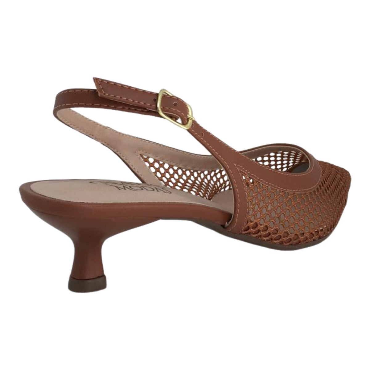 Slingback Feminino Nayre Modas Bico Fino ...