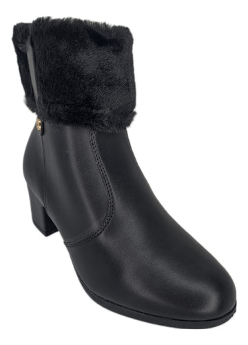 Bota Salto Bloco Cano Curto