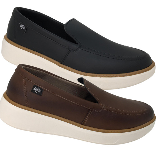 Sapatenis Masculino Casual Calce Facil Br...