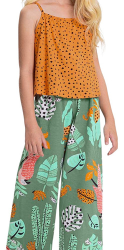 Conjunto Alakazoo Infantil Menina Blusa A...