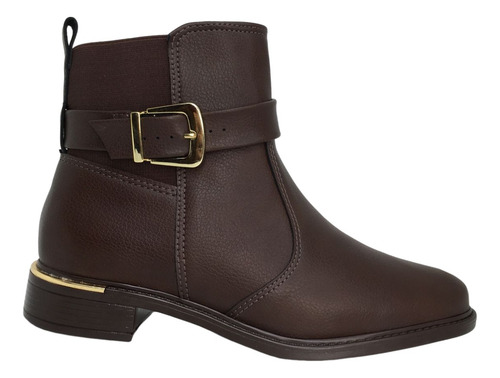 Bota Vizzano Cano Baixo Com Fivela