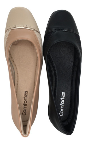 Sapatilha Anabela Comfortflex Ultra Leve ...
