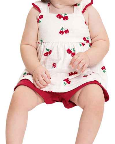 Conjunto Infantil Menina Alakazo Bata Est...