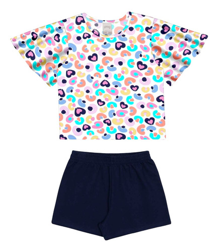 Conjunto Corações Alakazoo Infantil