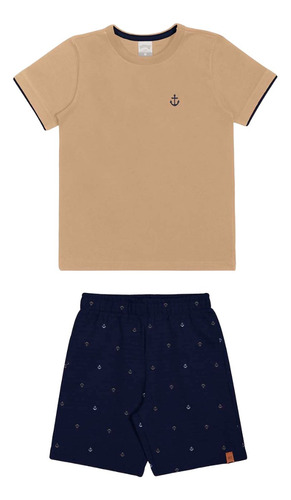 Conjunto Social Infantil Menino Marinheir...