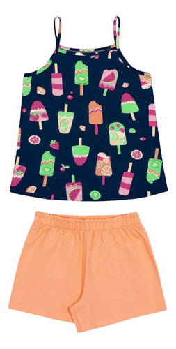 Conjunto Infantil Menina Alakazoo Regata ...