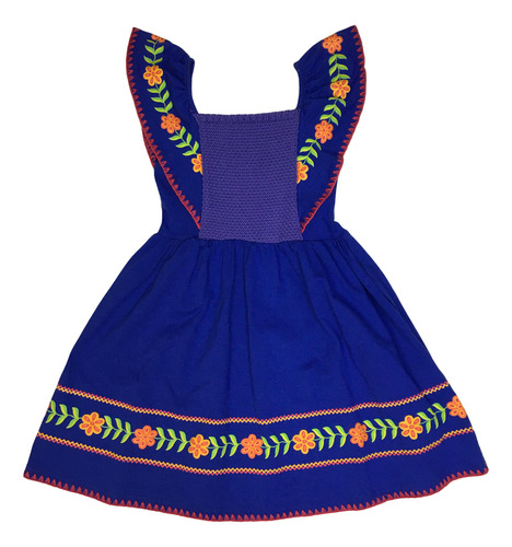 Vestido Babado Nanai Infantil Liso Menina