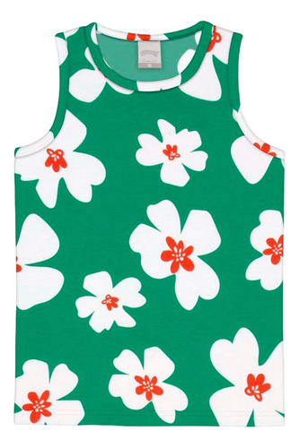 Regata Infantil Menina Estampada Alakazoo