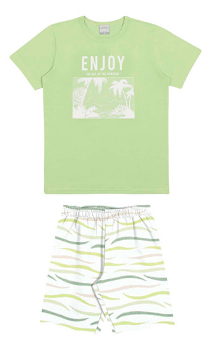 Conjunto Infantil Menino Alakazoo Listras...
