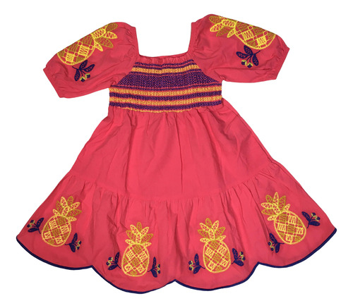 Vestido Infantil Nanai Verão Babado