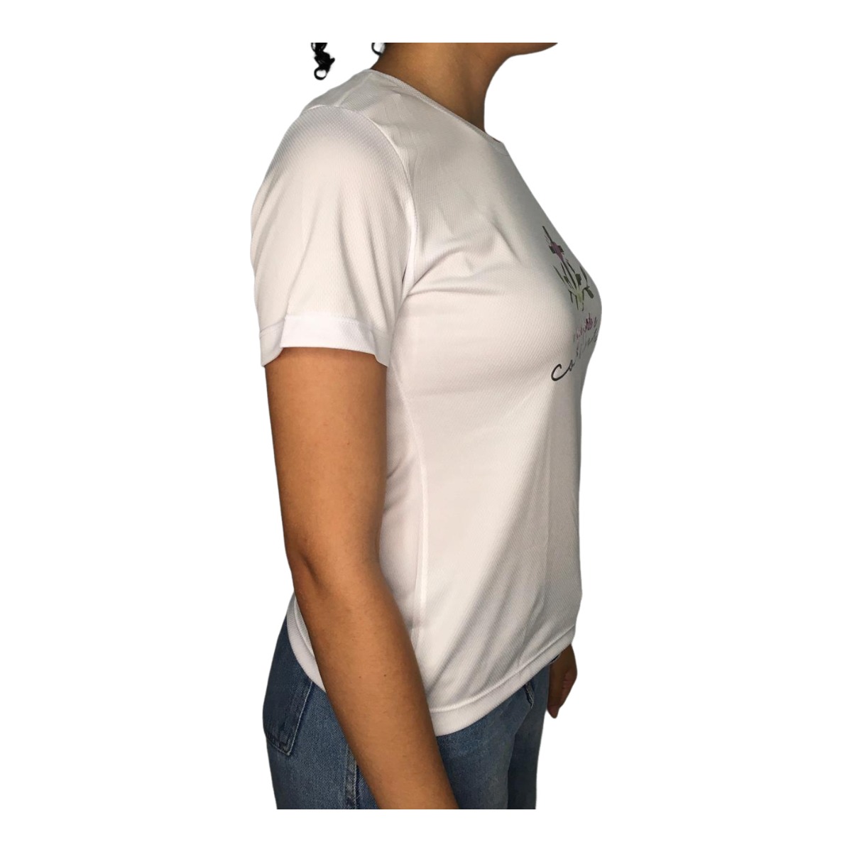 Camiseta Feminina Dry Fit com Frase Moder...