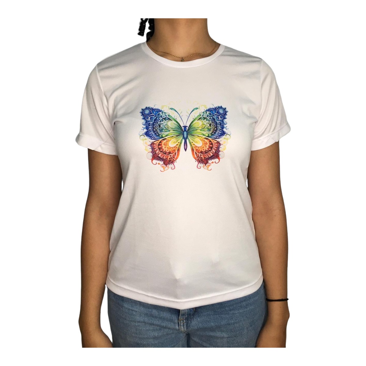 Camiseta Feminina Dry fit Nayre Modas Frase