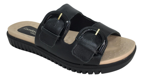 Chinelo Comfortflex Couro Macil Com Nota ...