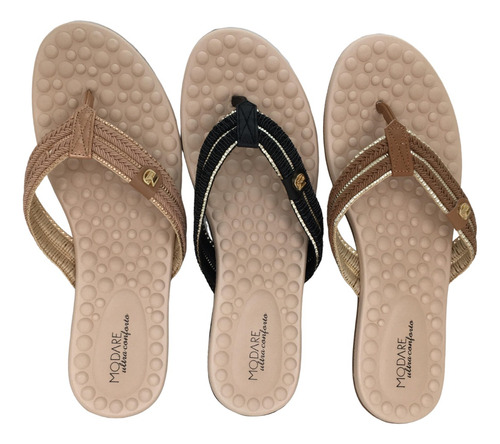 Chinelo Sandália Modare Tamanho Grande Macio