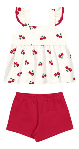Conjunto Infantil Menina Alakazo Bata Est...