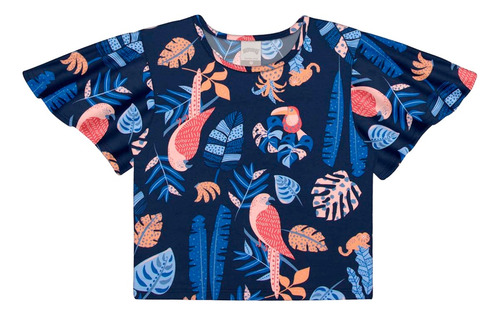 Blusa Infantil Menina Alakazoo Estampada ...