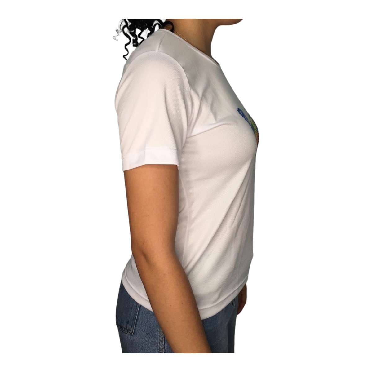 Camiseta Feminina Dry fit Nayre Modas Frase