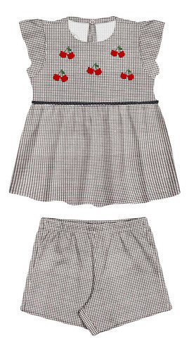 Conjunto Infantil Menina Alakazoo Quadric...