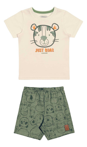 Conjunto Infantil Menino Alakazoo Camiset...