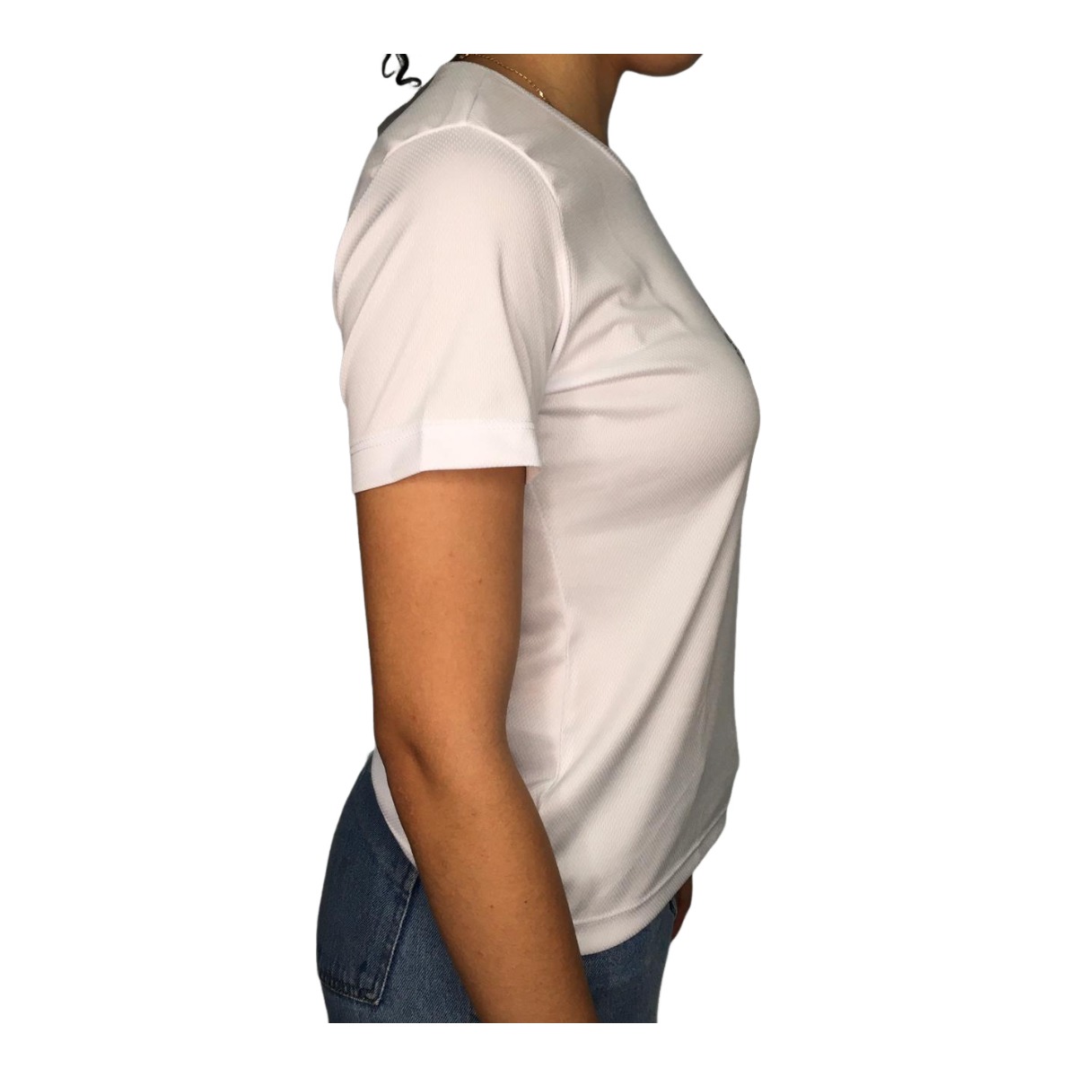 Camiseta Feminina Dry Fit Manga Curta com...