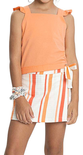 Conjunto Alakazoo Infantil Menina Blusa E...