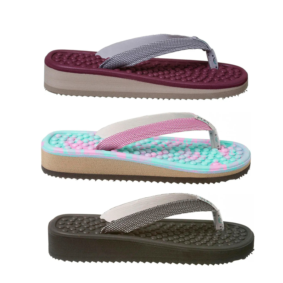Chinelo Anabela Mundoflex Esporão Fascite...