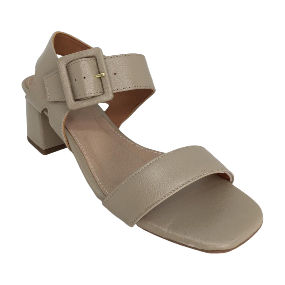Sandália Feminina Nayre Modas Fivela Salt...