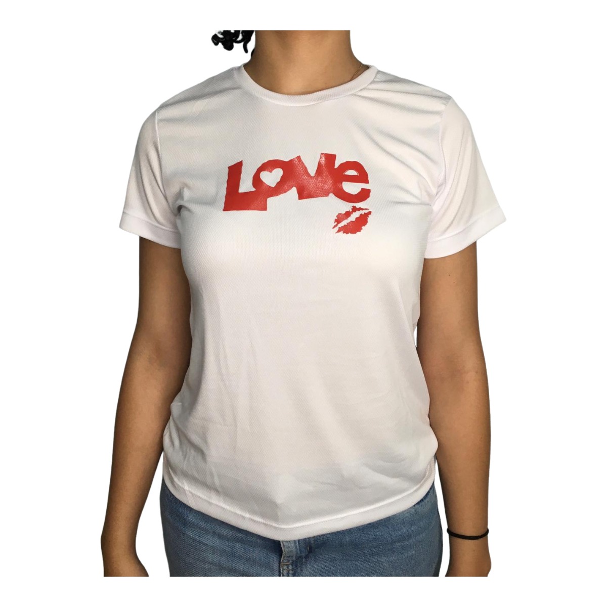 Camiseta Feminina Dry Fit Manga Curta Est...