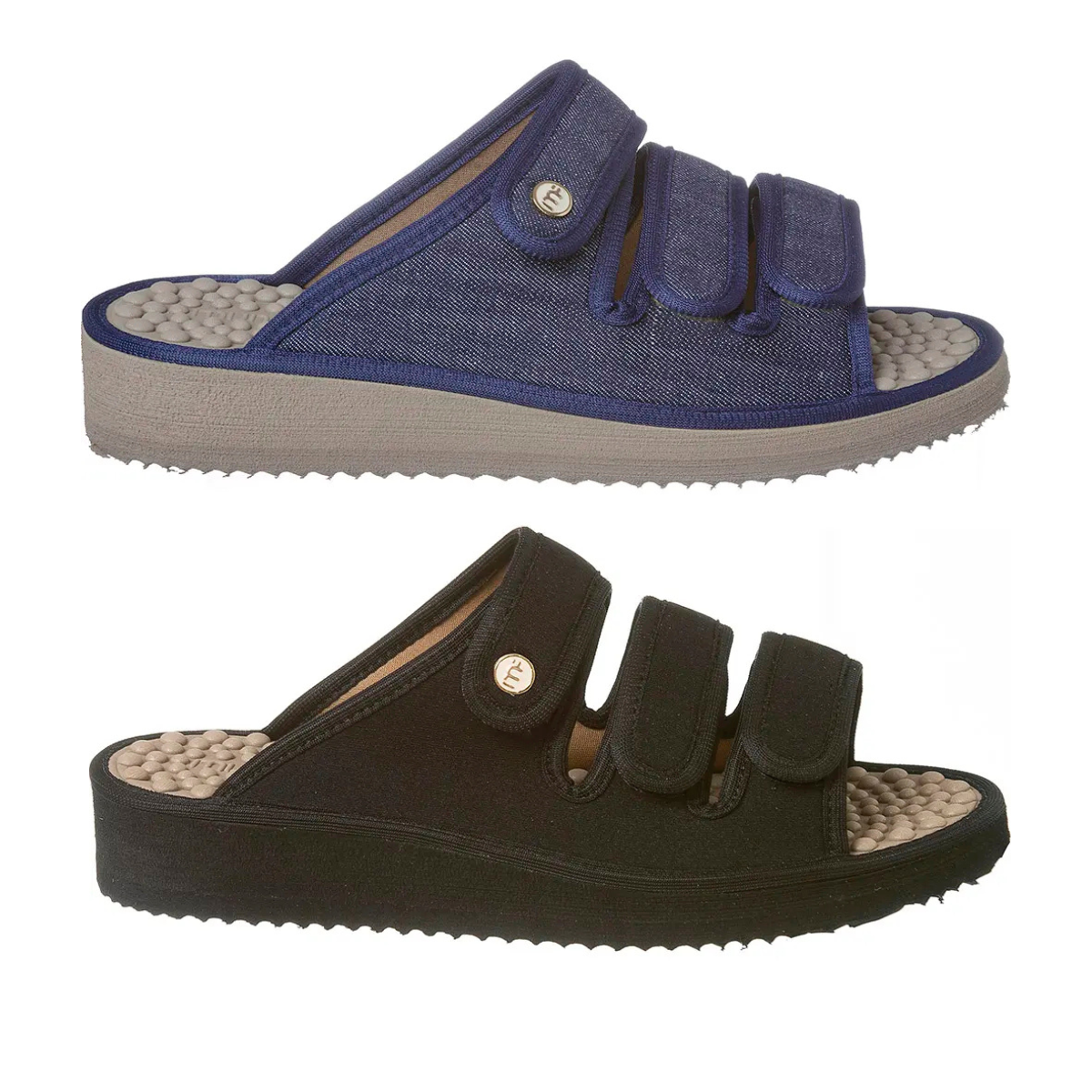 Chinelo Mule Ajustável Mundoflex Esporão ...